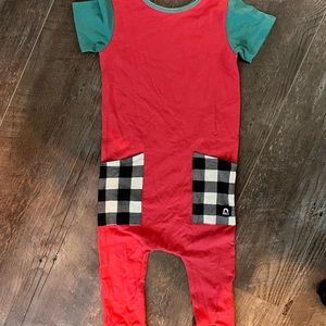 The cutest Buffalo plaid Rags. Look at those pockets!